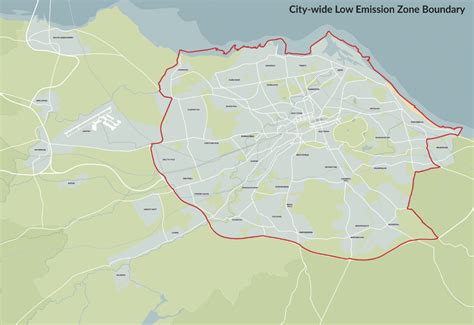 edinburgh air quality management areas